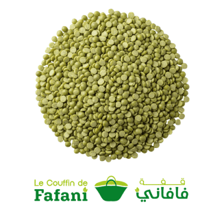Lentilles vertes - عدس أخضر