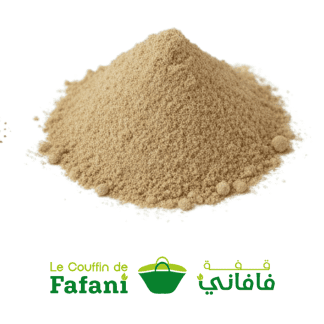 Bssissa blé et pois chiches - بسيسة قمح وحمص