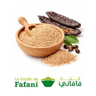 poudre de caroube مسحوق الخروب